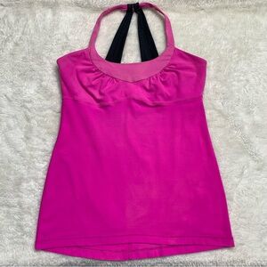 Lululemon Women's Pink Fuchsia Tank Top Size 10
